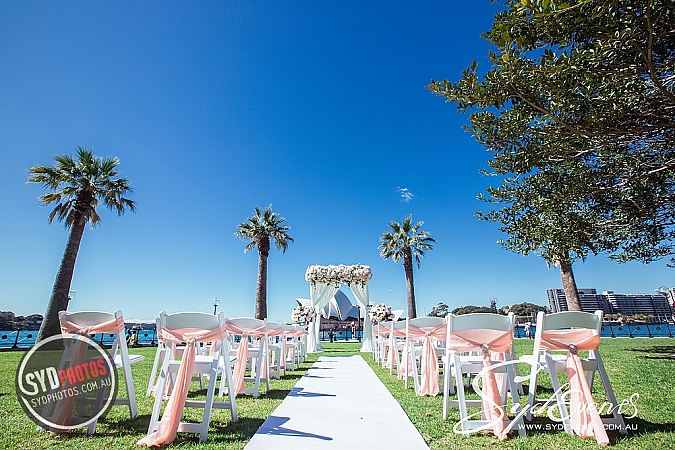 Hickson Road Reserve Wedding Ceremony Sydney